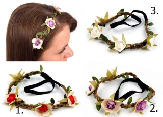 NÁDHERNÁ ČELENKA*nejen víla, hippies