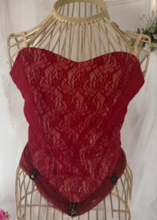 karnevalový kostým korzet v dobovém stylu vel. 36