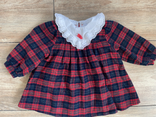 dívčí šaty v dobovém stylu vel. 86