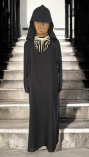 karnevalový kostým hábit s kápí vel. 40