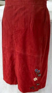 dámská kožená sukně vel. 36