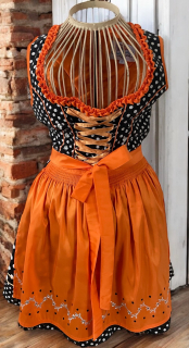 dámské šaty v dindrl, selském stylu vel. 36