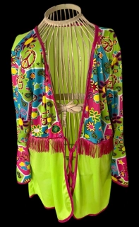 karnevalový kostým halena HIPPIES vel. l