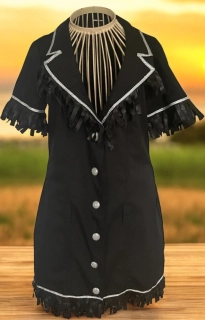 karnevaloý kostým šaty KOVBOJKA vel. 38