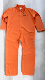 karnevalový kostým overal VĚZEŇ