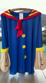 karnevalový kostým PEPEK NÁMOŘNÍK vel. L/XL