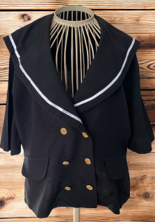 karnevalový kostým kabátek NÁMOŘNICE  vel. 38