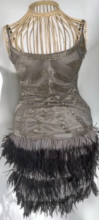 dámské šaty "catsby" styl, 30. léta vel. XS