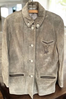 dámská kožená bunda v selském stylu vel. 42/44