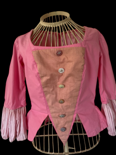 karnevalový kostým živůtek v dobovém stylu PRINCEZNA vada vel. 36