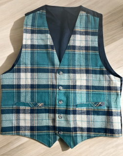 Pánská vesta alá DETEKTIV, SEDLÁK vel. M