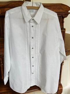 Pánská košile v dobovém selském stylu vel. XXL