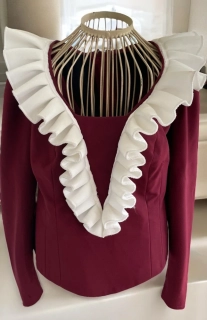 karnevalový kostým halenka v historickém stylu ŠLECHTIČNA vel. 44