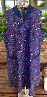 dámský bavlněné šaty zástěra RETRO vel. XXL