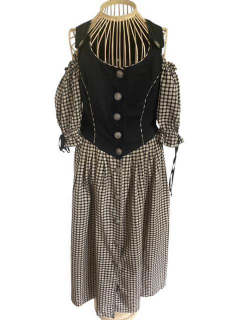 Dámské šaty šaty v selském stylu vel. 38