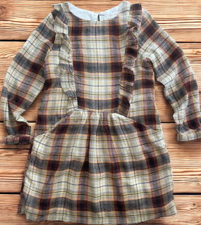 dívčí šaty v country, folk, vintage stylu vel. 13/14 