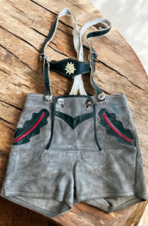 chlapecké selské dirndl kraťasy vel. 122