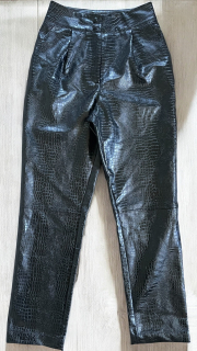dámské koženkové kalhoty RETRO vel. XS