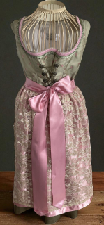 Dámské elegantní dirndl, selské šaty vel. 44/46