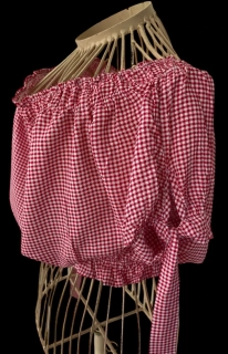 dámský živůtek v selském, country, western stylu vel. 38/40