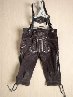 Chlapecké dirndl kožené kraťasy vel. 2-3 roky