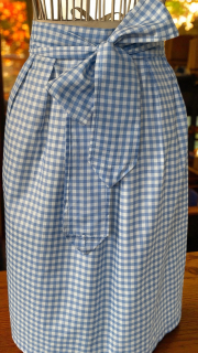 Dámská kostkovaná zástěra vel. 36-40