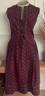 Dámské šaty v selském, dobovém stylu vel. 36/38