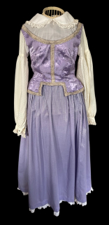 Karnevalový kostým šaty v historickém stylu vel. 36 VADA