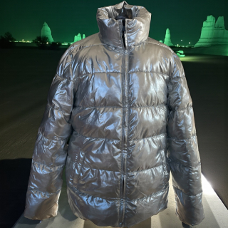 Dámská stříbrná zimní bunda UFO, MIMOZEMŠŤAN