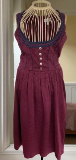 Dámské šaty v selském, dobovém stylu vel. XS/S