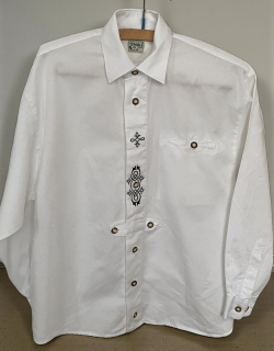 Pánská košile v dobovém, selském stylu vel. S