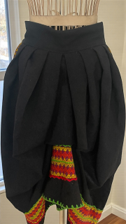 Karnevalový kostým sukně indiánka, hippies, dobová vel. XS/S