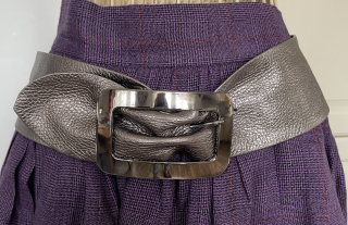 Dámský kožený pásek 85