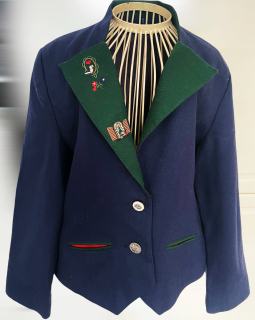 Dámské vlněné sako v selském stylu vel. 38