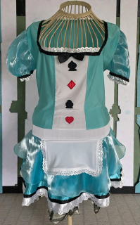 Karnevalový kostým šaty Alenka v říši divů vel. 12-14 let