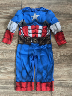 Karnevalový kostým captain america vel. 3-5 let