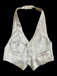 Pánská saténová vesta, vestička vel. S