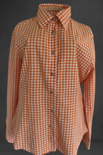 Dámská košile v selském, country stylu vel. 40