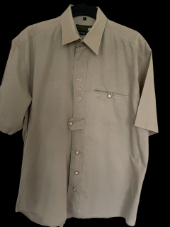 Pánská košile v selském stylu vel. L