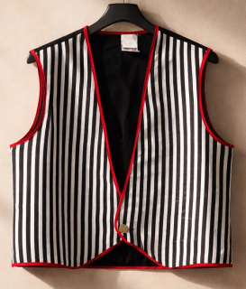 Karnevalový kostým vesta PIRÁT vel. L