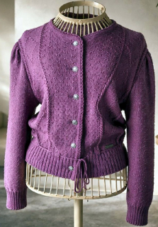 Dámský svetr v dobovém, dirndl stylu vel. 38