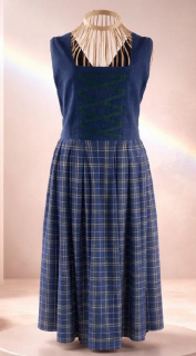 Dámské šaty v selském, country, western stylu vel. 38