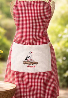 Dámská zástěra v lidovém stylu 