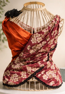 Karnevalový kostým živůtek v dobovém stylu ŠLECHTIČNA vel. 36/38