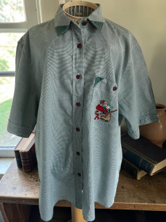 Dámská košile v selském stylu vel. 48