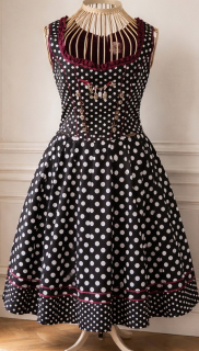 Dámské šaty dirndl, selský sty vel. XS