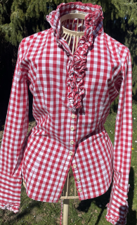 Dámská halenka v selském, country stylu vel. 36