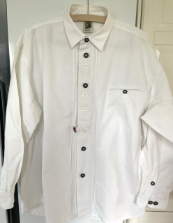 Pánská košile v selském stylu vel. XL