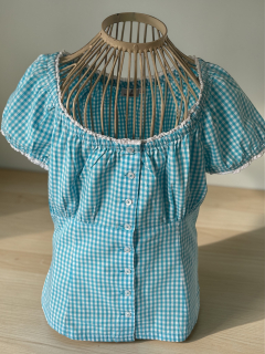 Dámská halenka v selském, country, western stylu vel. 40/42