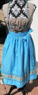 Dámské dirndl šaty, selský styl vel. 40/42